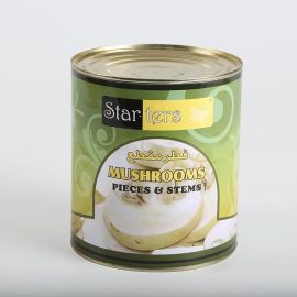 STARTERS - CANNED MUSHROOMS PIECES AND STEMS {6X2840G}