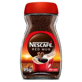 NESCAFE - RED MUG SOLUBLE COFFEE (12X95G) X1
