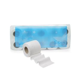STAR - TOILET ROLL 150'S 2PLY POLY BAGS{10X10}