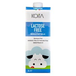 KOITA- WHOLE FAT LACTOSE FREE HORMONE FREE (12x1L)