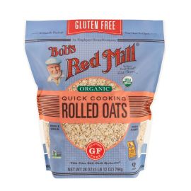 BOB'S RED MILL - GLUTEN FREE ORGANIC QUICK COOKING ROLLED OATS (4X794G)