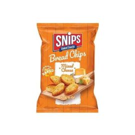 SNIPS - BREAD CHIPS MIXED CHEESE (24X85G)