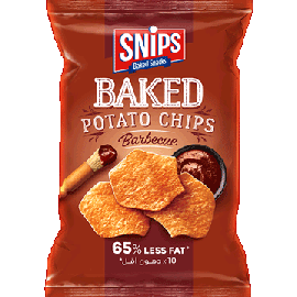 SNIPS - POTATO CHIPS BARBECUE (24X70G)