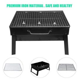 PORTABLE BBQ GRILL STAND [ SIZE : 33 x 25 x 5 CM ]